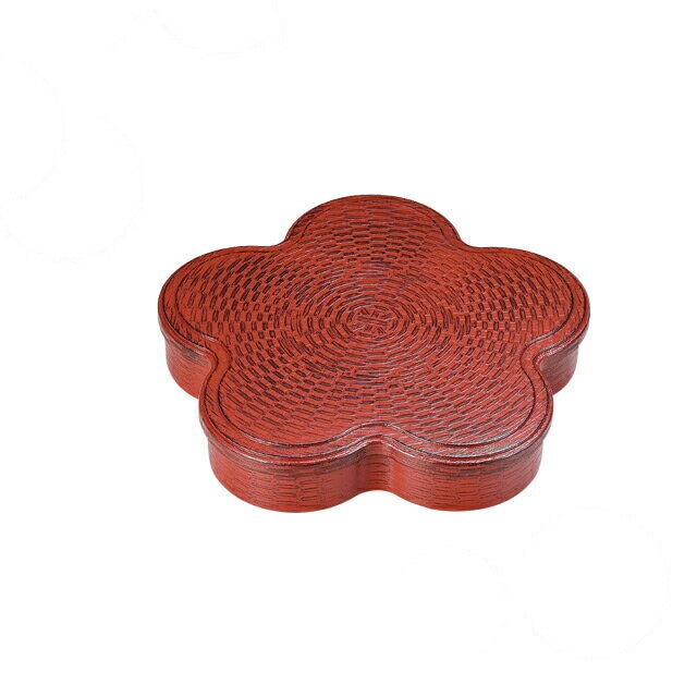 網代梅花弁当 根来 内黒 3個セット 和美作日 Wabisabi（3-634-07)