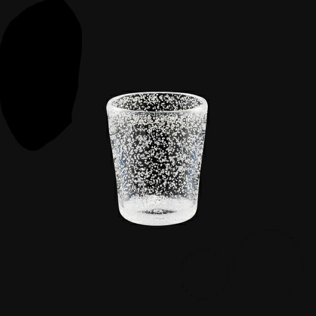 タンブラー 泡入り手捻り風 425 クリア 3個セット 和美作日 Wabisabi（3-821-03)