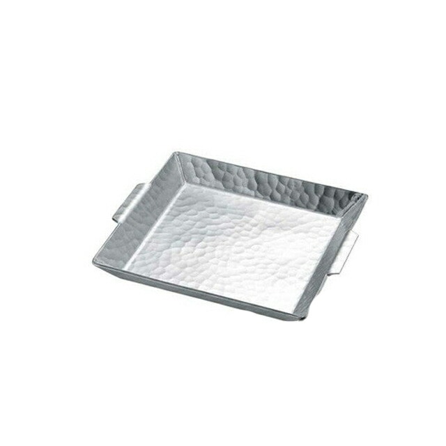 アルミ 槌目付角ナベ 14cm（QNB2901）1-2108-0501