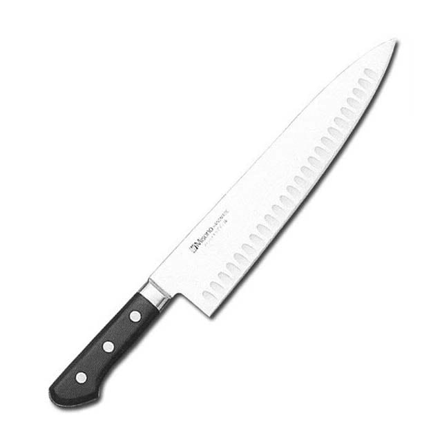 ミソノ モリブデン鋼シリーズ 牛刀 24cm（サーモン型)（NO.563）