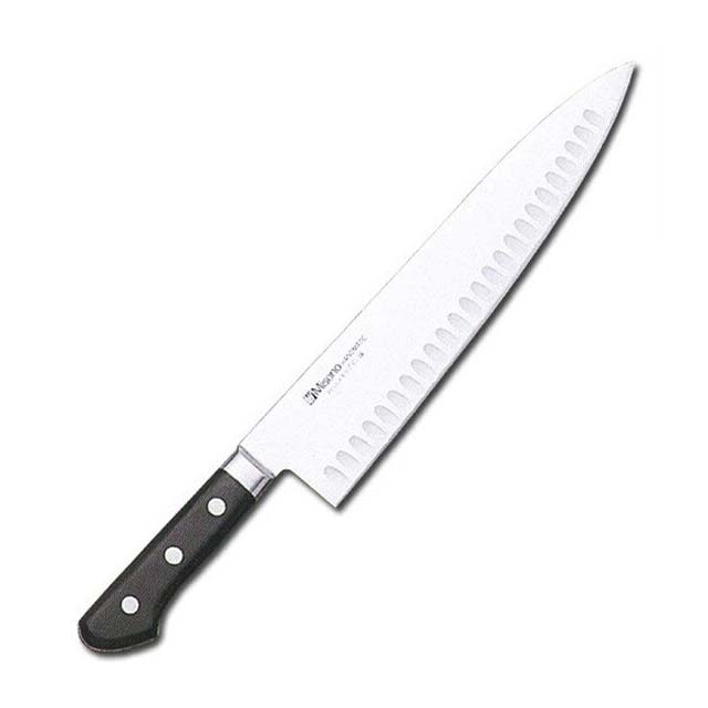 ミソノ モリブデン鋼シリーズ 牛刀 30cm（サーモン型)（NO.565）