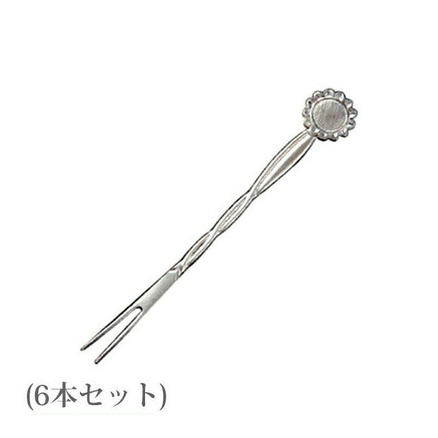 ヒメフォーク フラワーカトラリー ヒマワリ 6本（115581）