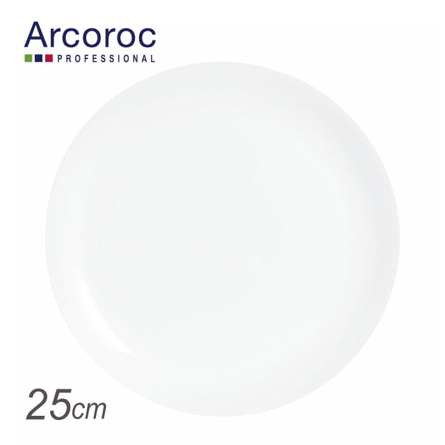 アルコロック エボリューション W ディナープレート N9361 25cm（REV0302）1-2369-0102