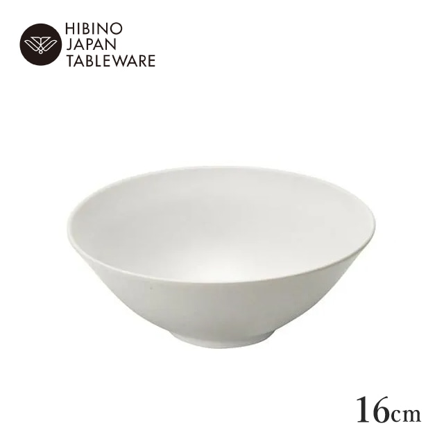 日比野陶器 ストーン 16cm クープ リッチホワイト 2個セット（H14-048-284）