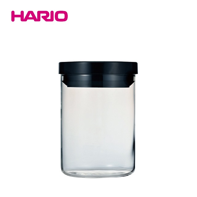 ハリオ ガラス珈琲キャニスター M MCNR-200B（AKY7601）1-0246-0701