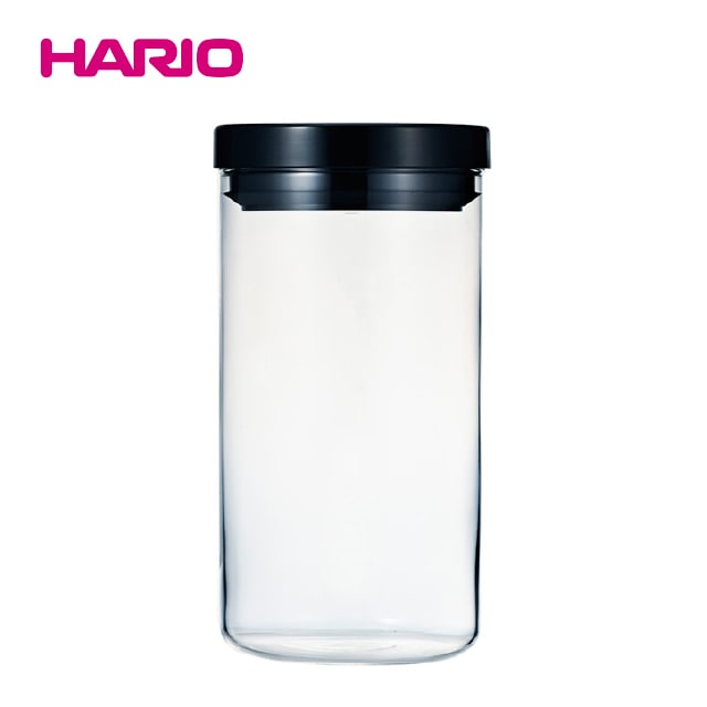 ハリオ ガラス珈琲キャニスター L MCNR-300B（AKY7602）1-0246-0702