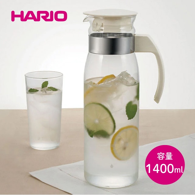 ハリオ 冷蔵庫用ポットスリムN オフW RPLN-14（PPTH001）1-0916-0901