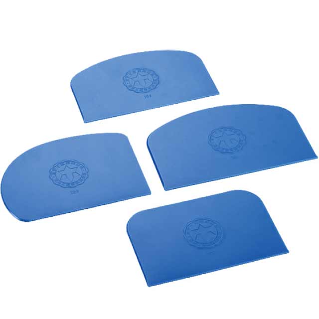 ホテイ印 ドレッジ ブルー 小 4枚組 No.854（602268）07-0206-0701