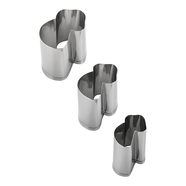 SA 18-8 業務用 抜型 松茸 3個セット（BNK6801）1-0551-2301