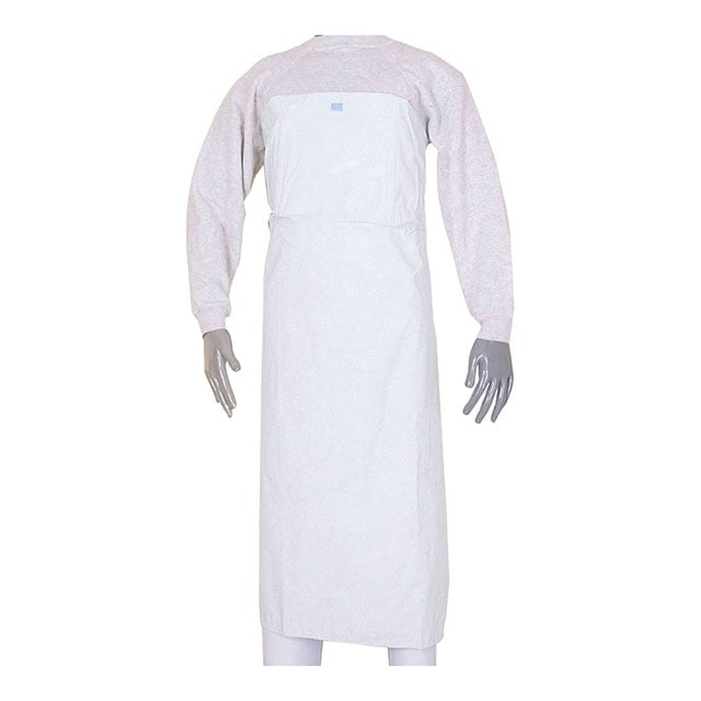 クイックエプロン フリーサイズ 白（SEPE301）1-1500-0101