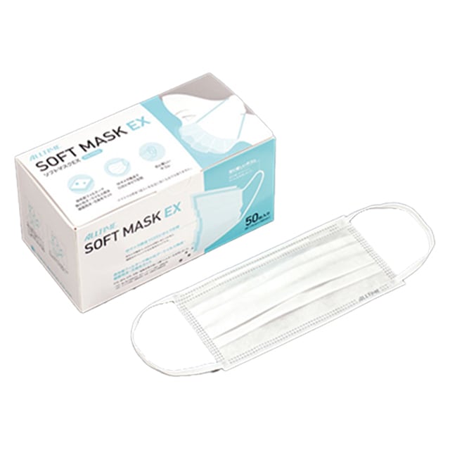 オールタイム メディカルマスク FG-175 50枚入（SMS4101）1-1511-0101