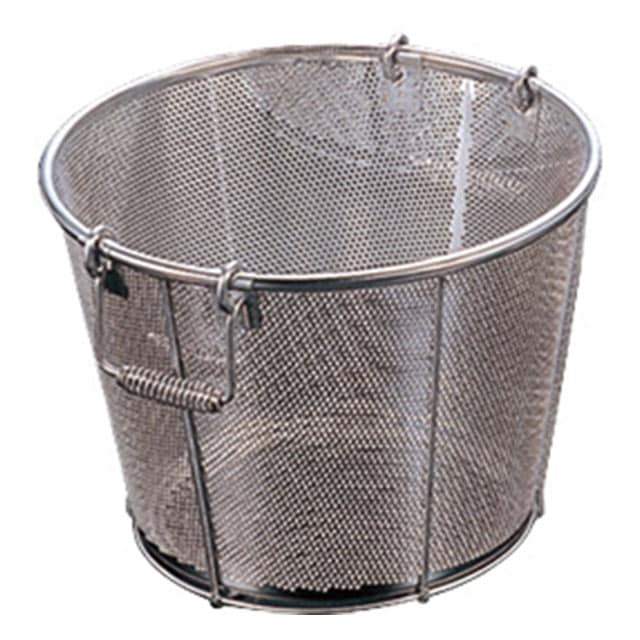 BK 18-8 パンチング 深型揚げざる 39cm 穴径φ5mm（037298）07-0119-0309