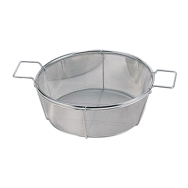 18-8 フライヤー油缶用篭 20メッシュ 20L用（AHL85020）1-0438-0302