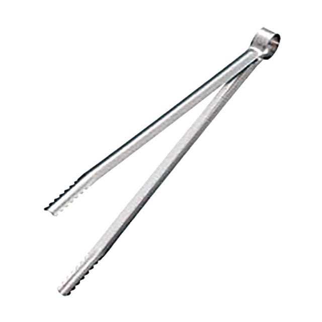 エコクリーン 18-0 厚口炭バサミ 370mm（083147）07-0228-1304