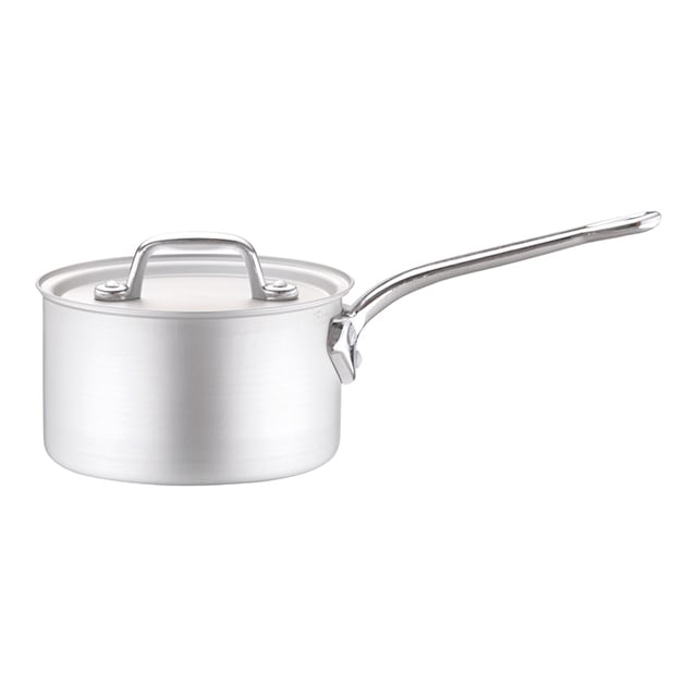 アルミ プロセレクト 片手鍋 目盛付 15cm（AKT8015）1-0030-0801