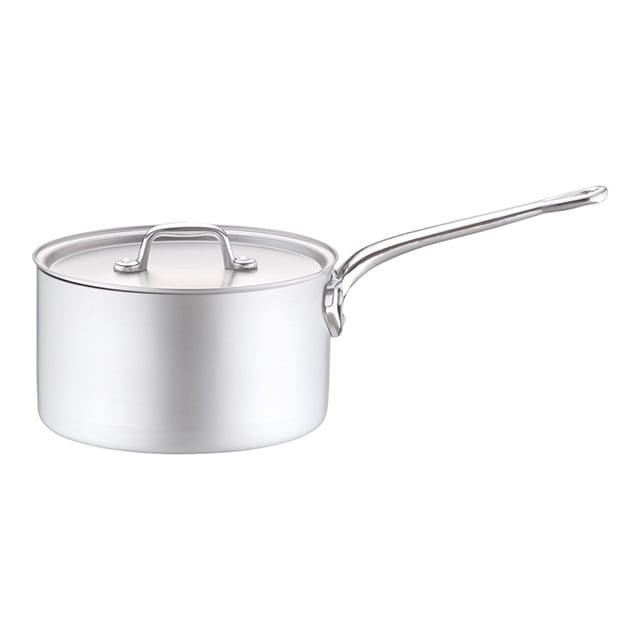 アルミ プロセレクト 片手鍋 目盛付 21cm（AKT8021）1-0030-0803