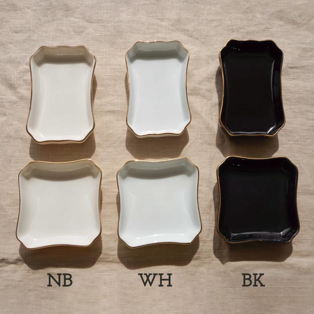 ファンシートレー 金線入 5枚セット BK（bk-fancy-tray-5）