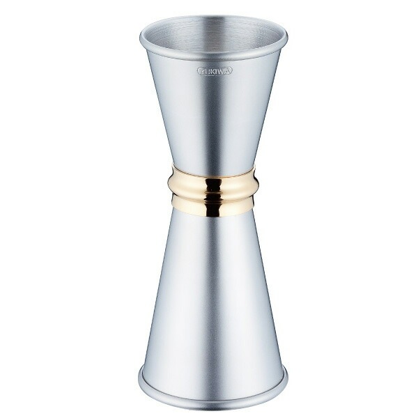 ユキワ UK メジャーカップ C 30ml/15ml マスキングブラスト 部分金（MBG-UK-JIGGER-C）