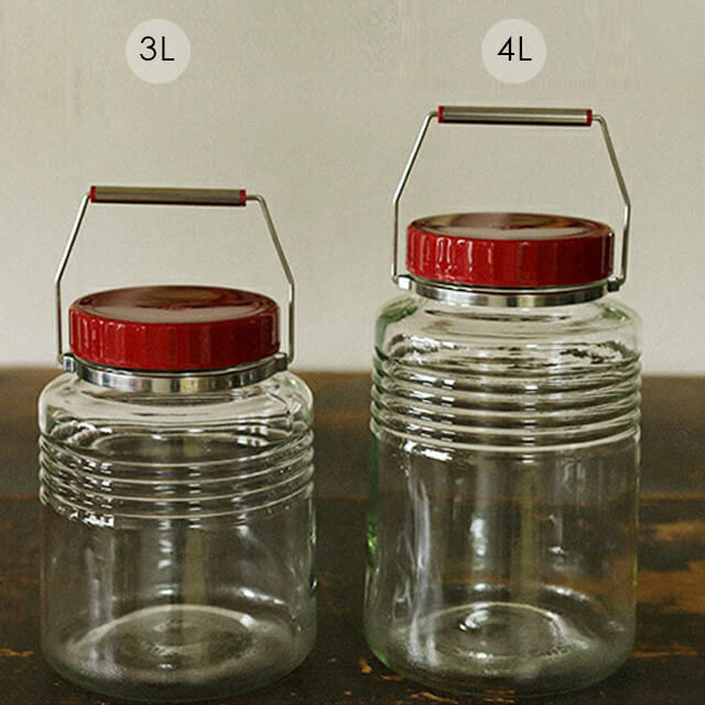 復刻梅びん 3L レードル付き アデリア 石塚硝子（711-1）