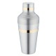 ユキワ UK バロン カクテルシェーカー B 410ml マスキングブラスト 部分金（MBG-BARONSHAKER-B）