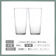 タンブラーセット 360ml 2個入 薄づくりタンブラーセット 専用箱付 東洋佐々木ガラス（G101-T292）