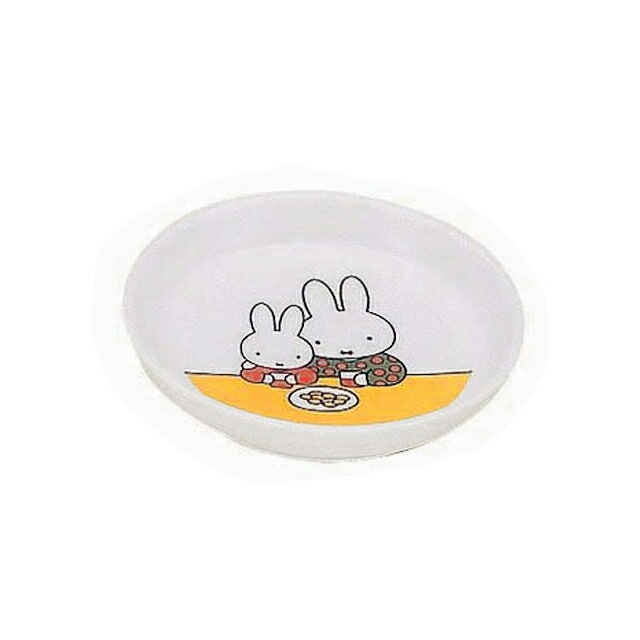 ミッフィー M-8C 小皿ミッフィー メラミンお子様食器（RKZC501）1-2442-1201