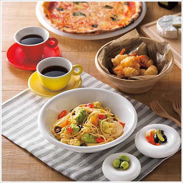 ブリオ 19cm プレート 6枚セット KOYO 光洋陶器（12800006）