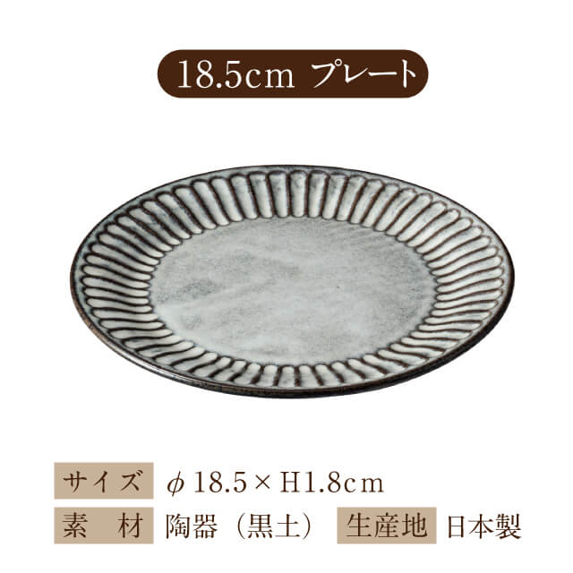 アリュール 18.5cmプレート 4個 モデルノ（U41-935-0102）