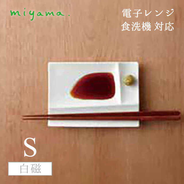 食器皿 S 10枚セット イゾラ パレットプレート isola palette plate 白磁 深山陶器 miyama（59-075-101）