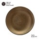 日比野陶器 KOGANE 和 22cm皿 2個セット A la carte アラカルト 和（H54-015-265）