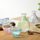 徳利 ブルー 250ml いろしずく 東洋佐々木ガラス（WA171）