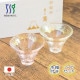 富士山グラス 冷酒杯揃え 金透き・金さくら 木箱入 東洋佐々木ガラス(G636-T73)