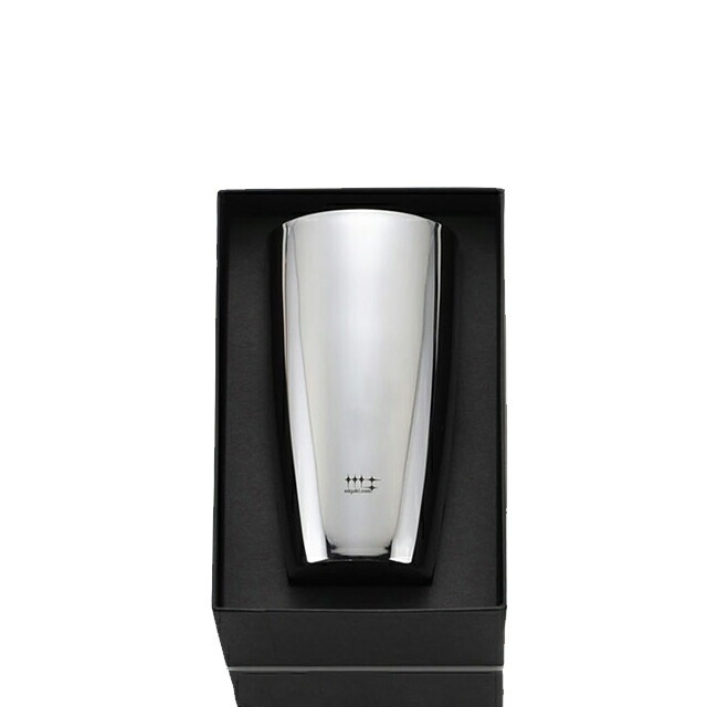 磨き屋シンジケート 2重ビアタンブラー 370ml 箱入（YJ1191）