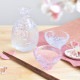 お猪口 ぐい呑 ペールピンク 55ml 酒杯 いろしずく 東洋佐々木ガラス（WA522）