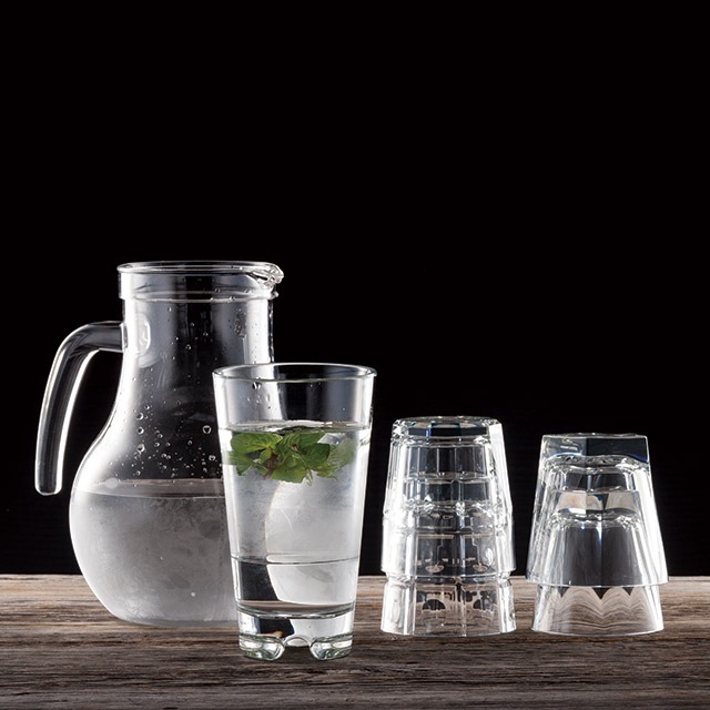 スタッキンググラス 340ml 12個入 Starwares スターウェアズ（SW-119054）