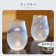タンブラー 360ml 富士月兎図 プレミアム  日本製 アデリア 石塚硝子（6847）