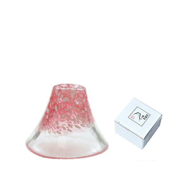 富士山グラス 赤 35ml 東洋佐々木ガラス（WA517）