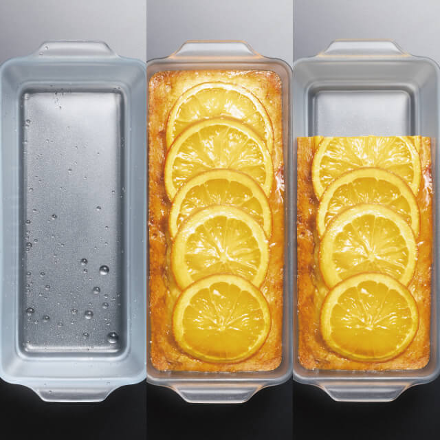 パウンド型 セラベイク 耐熱ガラス パウンドケーキM 800ml Cera Bake アデリア 石塚硝子（K-9583）