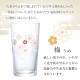 杯 梅柄 150ml 和紋 専用箱付 日本製 東洋佐々木ガラス（BT-20203-J452）