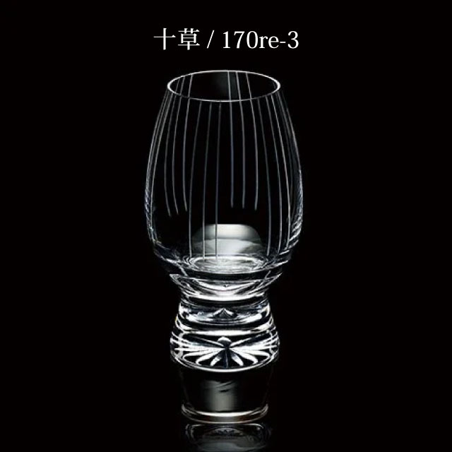 耐熱性コーヒーグラス 江戸切子 2個セット 250ml 選べる3柄 170re 廣田硝子（170RE-1・170RE-2・170RE-3）