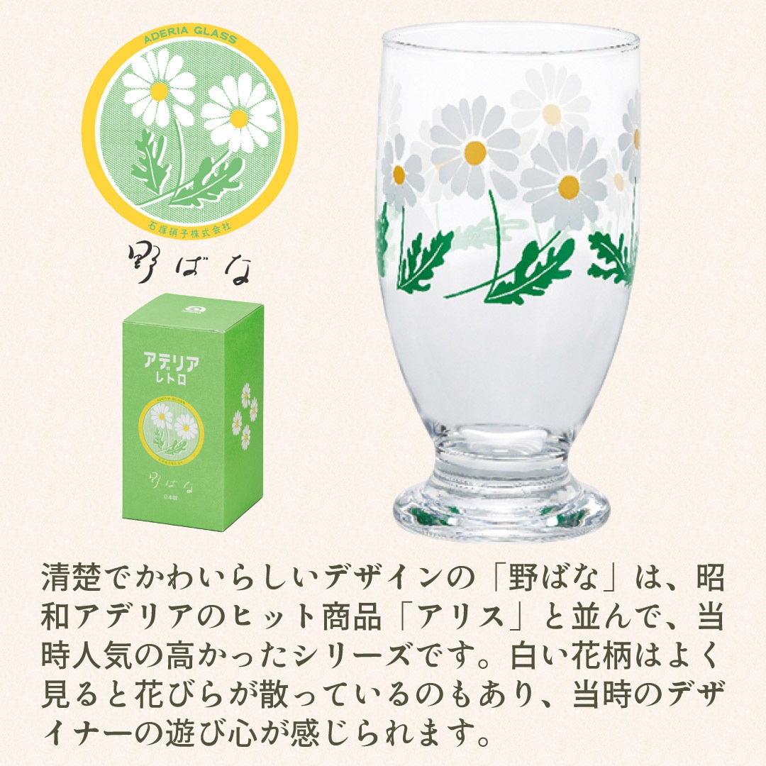 アデリア レトロ レトロ グラス 台付きグラス 320 選べる2個入 全8色 アデリア 石塚硝子（1857/1858/1859/1860/1872/1909/1020）