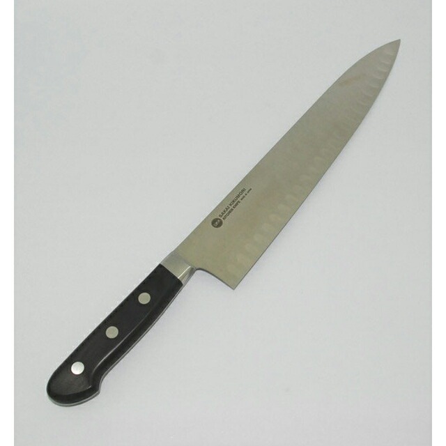 堺菊守 サーモン型（口金付）牛刀 240mm（MS-024）