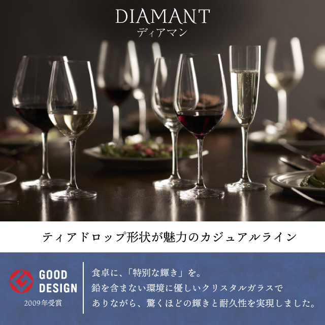 ディアマン シャンパングラス 145ml 24個 カートン 東洋佐々木ガラス（RN-11254CS-1ct）