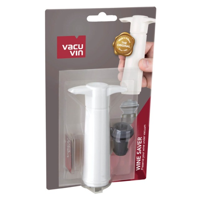 VACUVIN バキュバン ブリスターパック ワインストッパーセットポンプ・替え栓（EV015WH）
