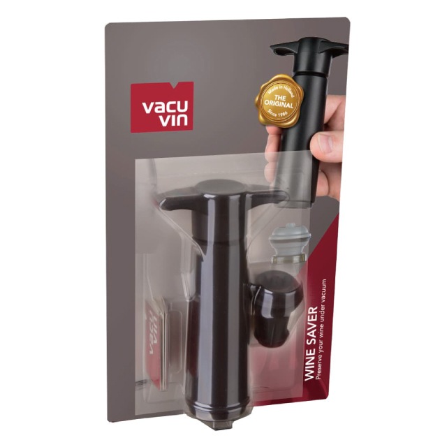 VACUVIN バキュバン ブリスターパック ワインストッパーセットポンプ・替え栓（EV015WH）