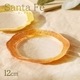 プレート 12cm サンタフェ カッパー/ゴールド 1枚 吉沼硝子（24-630-CP・24-630-GD）