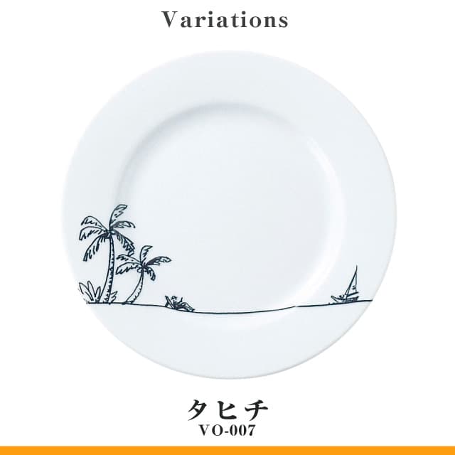 プレート 19cm 3枚セット 全5色 Voyage 丸東 STUDIO 010（VO-006・VO-007・VO-008・VO-009・VO-010）