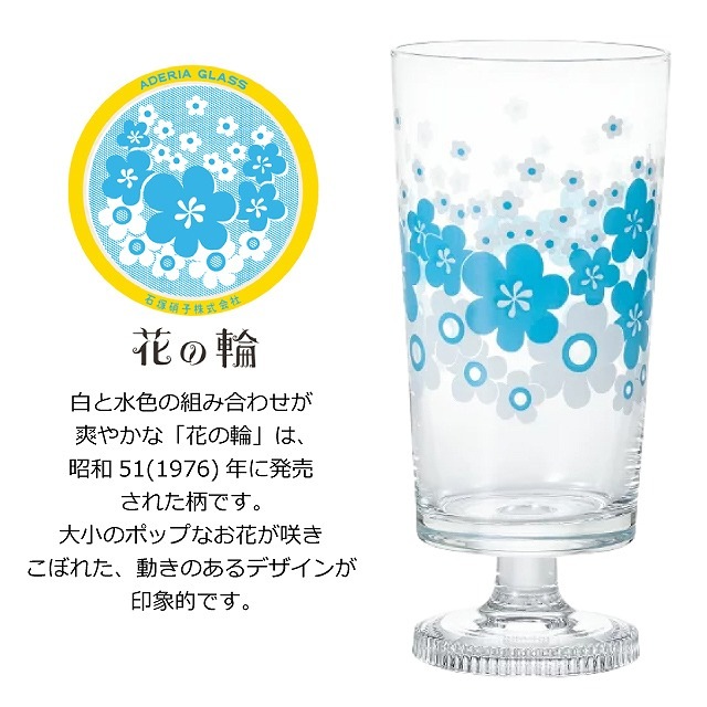 アデリアレトロ レトロ グラス 脚付きグラス 2個入 全7種 アデリア 石塚硝子（1900/1901/1902/1903/1904/1932/1975）