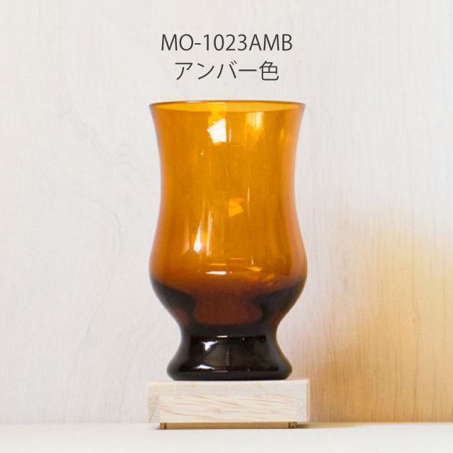 BYRONコーヒーグラス 6個セット 250ml 選べる2色 昭和モダン珈琲 廣田硝子（MO-1023AMB・MO-1023C）
