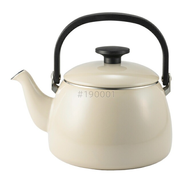 富士ホーロー ケトル 2.5L グレージュ ガス・IH対応 Cotton Plus Honey Ware（CTP-2.5KGG） [KU] 4977618114459